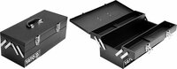 YATO 3 komorový box na nářadí černá