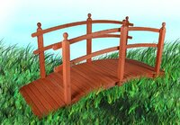 Dřevěný můstek Garth 2,5 m *N