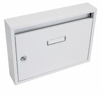 Schránka poštovní G21 paneláková 320x240x60mm bílá bez děr Schránka poštovní G21 paneláková 320x240x60mm bílá bez děr