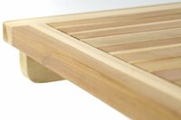 DIVERO zahradní dřevěný skládací stolek