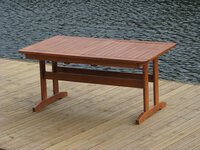 TRADGARD zahradní dřevěný stůl LUISA