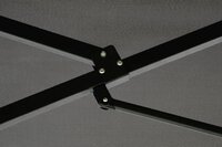 GARTHEN zahradní slunečník XXL 450 cm antracitová