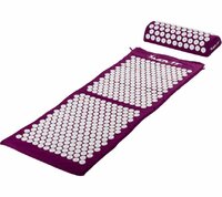 Akupresurní podložka s polštářem MOVIT 130 x 50 cm - fialová Akupresurní podložka s polštářem MOVIT 130 x 50 cm - fialová