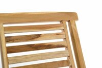 DIVERO sada 2 ks zahradní dřevěná skládací židle HANTOWN