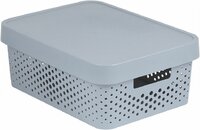Úložný box INFINITY DOTS 11L - šedý Úložný box INFINITY DOTS 11L - šedý