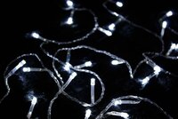 Vánoční LED osvětlení 200 LED - bílé 18 m