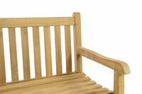 DIVERO zahradní dřevěná lavice 130 cm