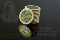 Poker set 600 ks žetonů OCEAN s příslušenstvím