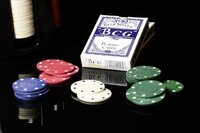 Poker set  200ks - Caddy - Otočný plastový stojan na žetony