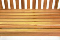 DIVERO zahradní dřevěná lavice masiv 120 cm