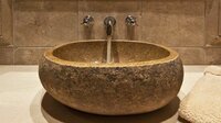 Umyvadlo z přírodního říčního kamene The Lavabo Cut
