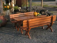 TRADGARD zahradní dřevěná lavice STRONG 160 cm