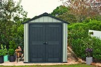 KETER zahradní domek OAKLAND 223 x 229 x 242 cm šedá