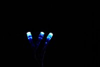 Vánoční LED osvětlení Garth 3 m - modré, 20 diod