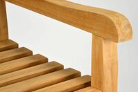 DIVERO zahradní dřevěná lavice 120 cm