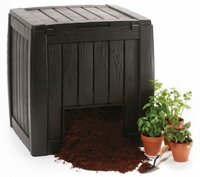KETER kompostér DECO 340 L tmavě hnědá