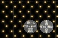 diLED světelný závěs - 200 LED teple bílá + napájení diLED světelný závěs - 200 LED teple bílá + napájení