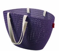 Taška nákupní, pikniková bag imitace háčkování - fialová CURVER Taška nákupní, pikniková bag imitace háčkování - fialová CURVER
