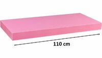 Nástěnná police STILISTA VOLATO - růžová 110 cm