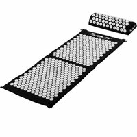 Akupresurní podložka s polštářem MOVIT 130 x 50 cm - černá Akupresurní podložka s polštářem MOVIT 130 x 50 cm - černá