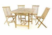 DIVERO zahradní dřevěný set