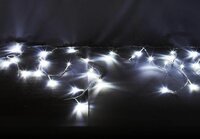 Vánoční světelný déšť 600 LED studená bílá - 11,9 m