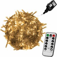 Vánoční LED osvětlení 40 m - teple bílá 400 LED + ovladač Vánoční LED osvětlení 40 m - teple bílá 400 LED + ovladač