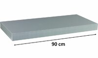 Nástěnná police STILISTA VOLATO - stříbrná 90 cm Nástěnná police STILISTA VOLATO - stříbrná 90 cm
