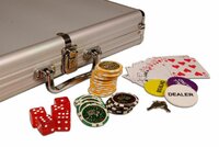 Poker set 1000 ks žetonů OCEAN Trolley CHAMPION CHIP