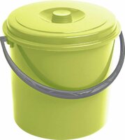 Kbelík s víkem CURVER 10L - zelený Kbelík s víkem CURVER 10L - zelený