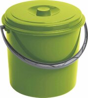 Kbelík s víkem CURVER 16L - zelený Kbelík s víkem CURVER 16L - zelený