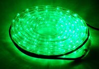 NEXOS světelný kabel 240 LED zelená 10m