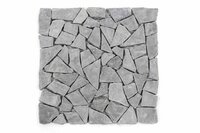 Mramorová mozaika Garth - šedá, obklady 1 m2