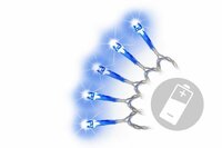 Vánoční LED osvětlení Garth 3 m - modré, 20 diod