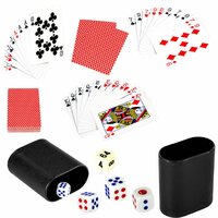 Multifunkční herní stůl 15 v 1 - černý