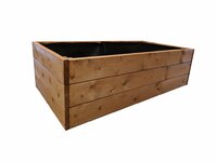 GABONI dřevěný vyvýšený záhon STANDARD 162 x 78 x 44 cm hnědá GABONI dřevěný vyvýšený záhon STANDARD 162 x 78 x 44 cm hnědá