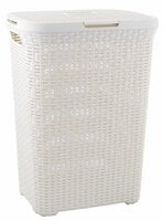 Koš na prádlo STYLE RATTAN 60 l krémový CURVER