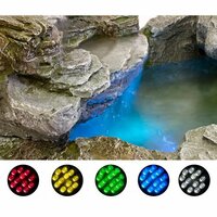 TUIN zahradní fontána s osvětlením