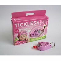 Ultrazvukový repelent TickLess Baby proti klíšťatům, růžový Ultrazvukový repelent TickLess Baby proti klíšťatům, růžový