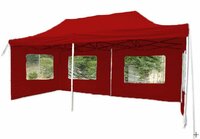 GARTHEN zahradní párty stan nůžkový PROFI 3 x 6 m červená GARTHEN zahradní párty stan nůžkový PROFI 3 x 6 m červená