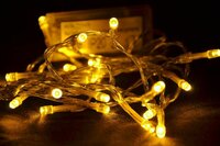 Vánoční LED osvětlení 4,5 m - teple bílé, 30 diod