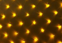 Vánoční osvětlení - LED světelná síť 1,5 x 1,5 m - teple bílá 100 LED
