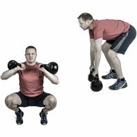 Kettlebell činka 18 kg MOVIT