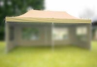 Náhradní střecha na zahradní skládací stan 3 x 6 m champagne *N Náhradní střecha na zahradní skládací stan 3 x 6 m champagne *N