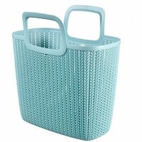 Nákupní taška KNIT - modrá CURVER