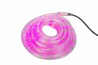 NEXOS světelný kabel 240 LED růžová 10m