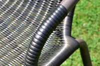 GARTHEN zahradní stohovatelná židle BISTRO tmavě hnědá
