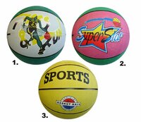 Míč basketbalový potištěný vel. 7