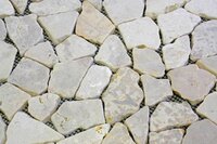 Mramorová mozaika Garth- bílá obklady 1ks