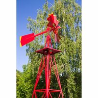 Větrný mlýn červený, 245 cm *N